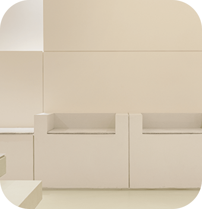 Modern beige interior design for 345 plastic surgery where natural results matter