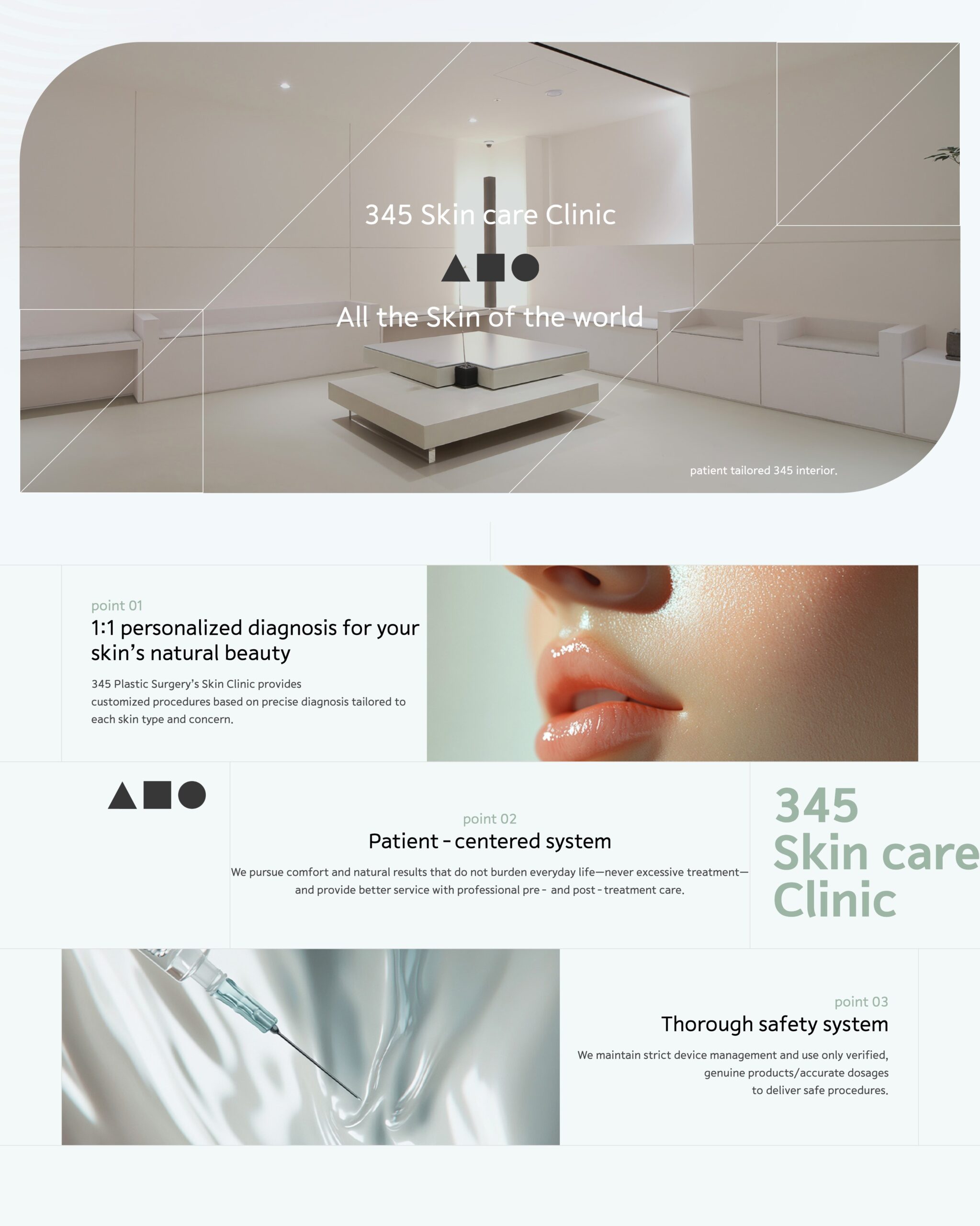 1:1 personalized treatment and patient-centered